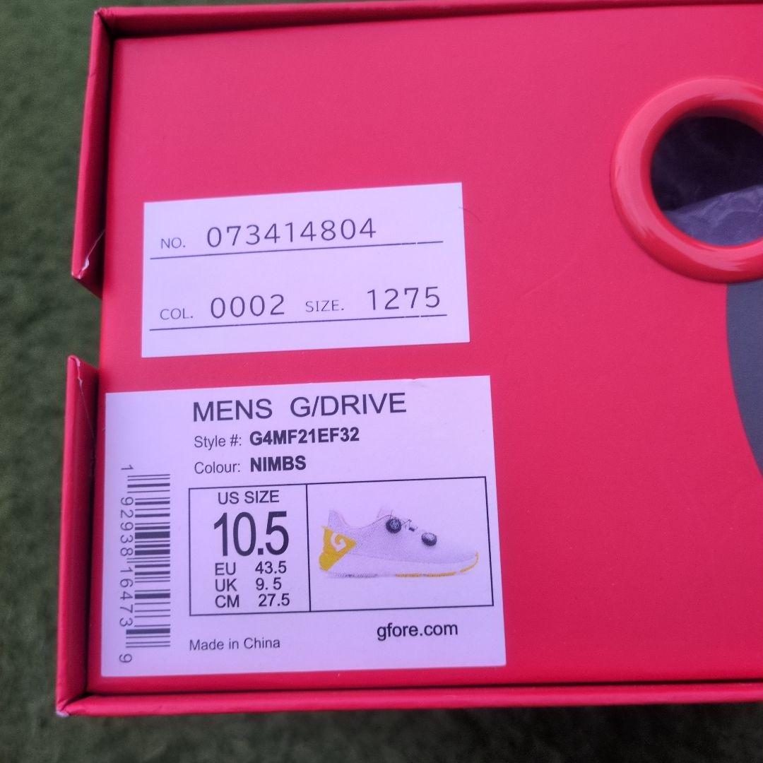 G/FORE G/DRIVE シューズ グレー/イエロー