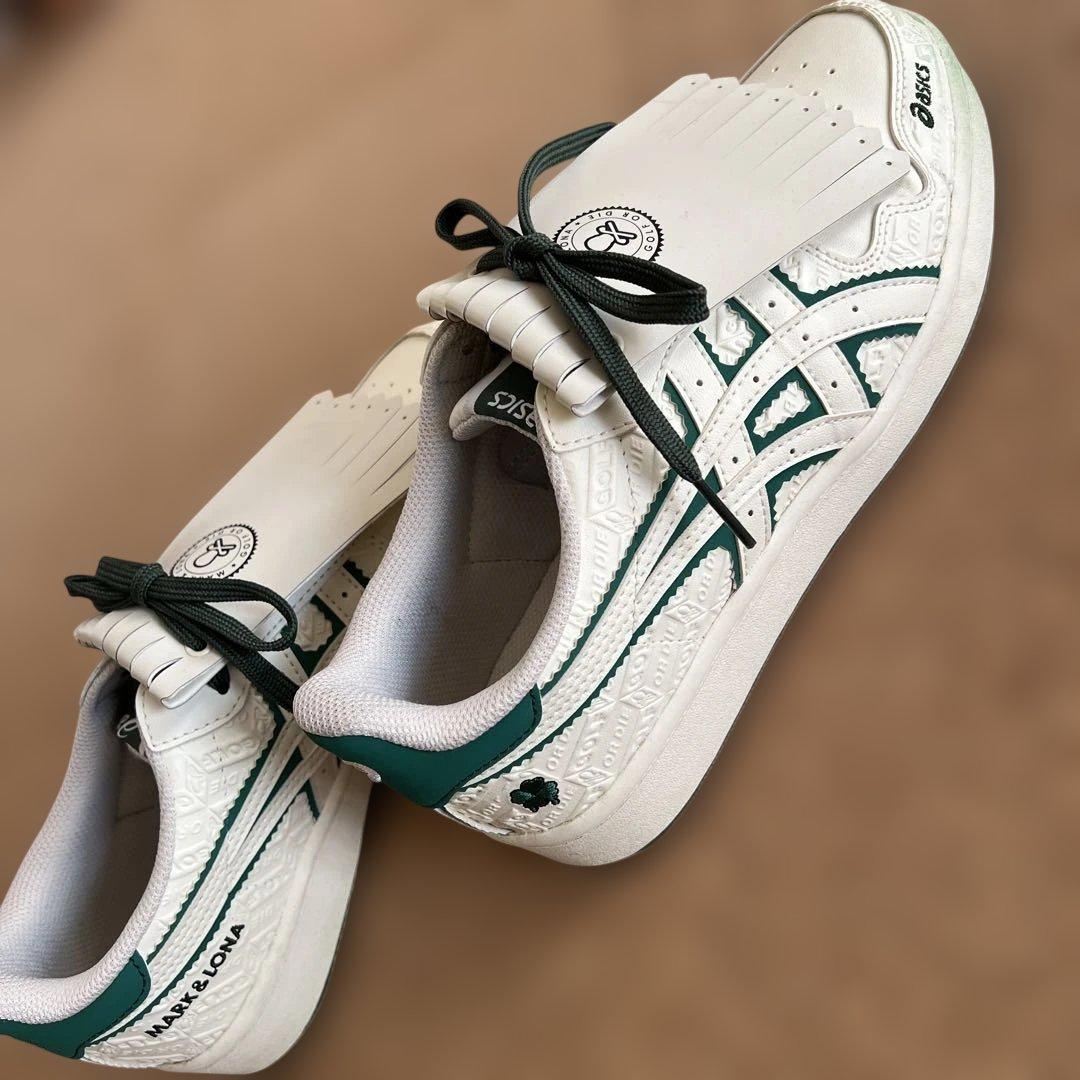 マーク＆ロナ×アシックス　スパイクレスシューズ　25cm