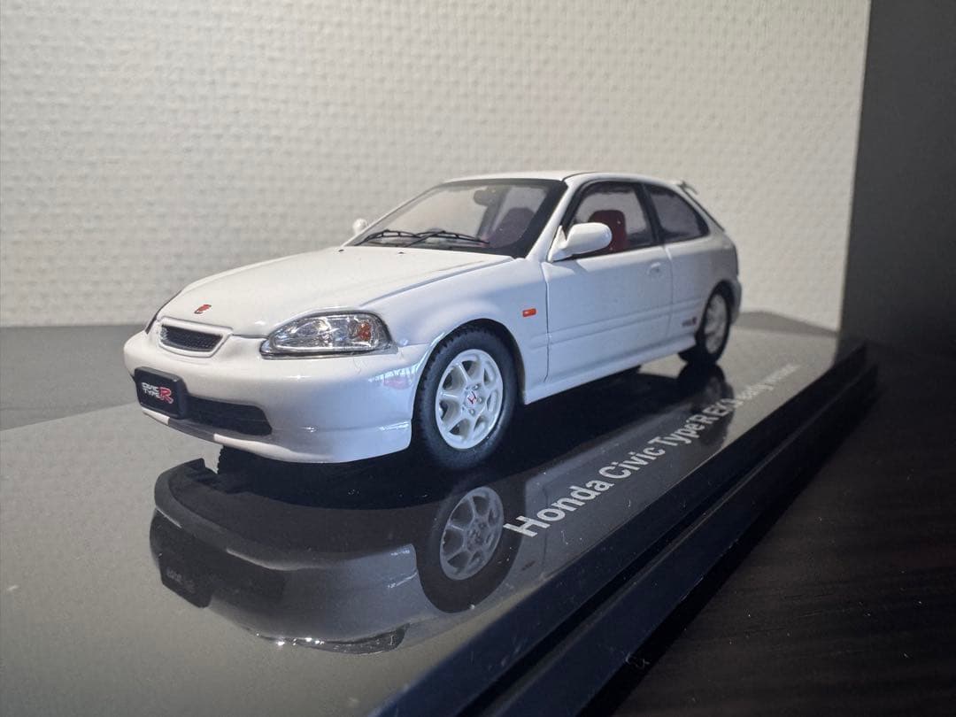 Honda Civic Type R EK9 ホワイト ミニカー