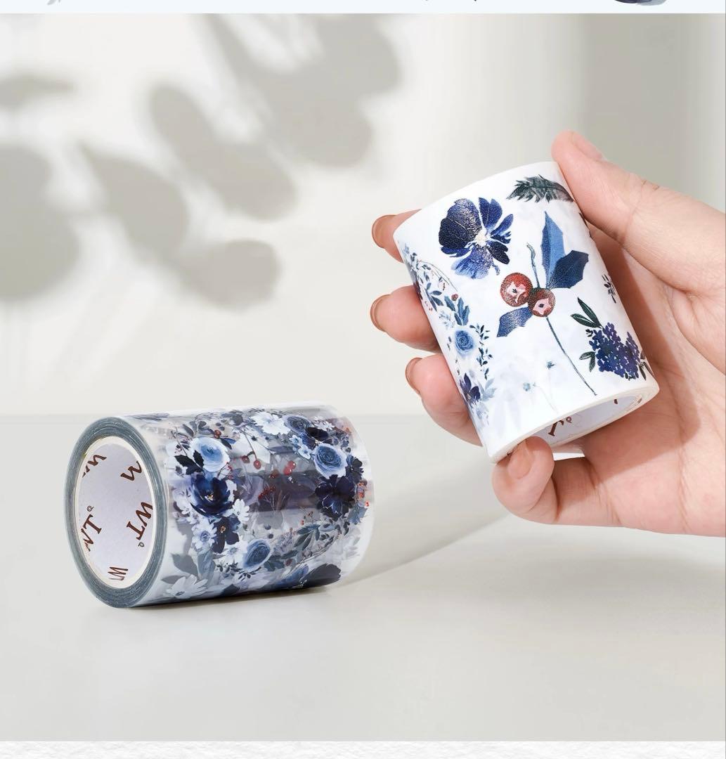 ⭐️SALE⭐️WT《霜色尽染》海外マスキングテープ　マステ 【2701】