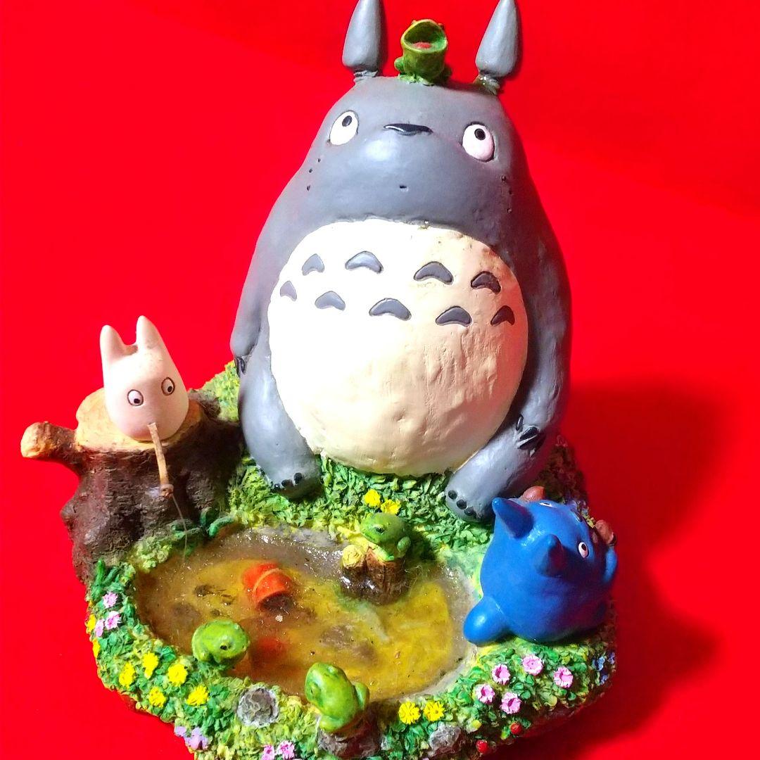 スタジオジブリ 陶器製 となりのトトロ オルゴール 池のほとり