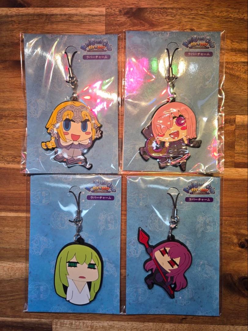 Fate/Grand Order FGフェス ラバーチャーム 全19種