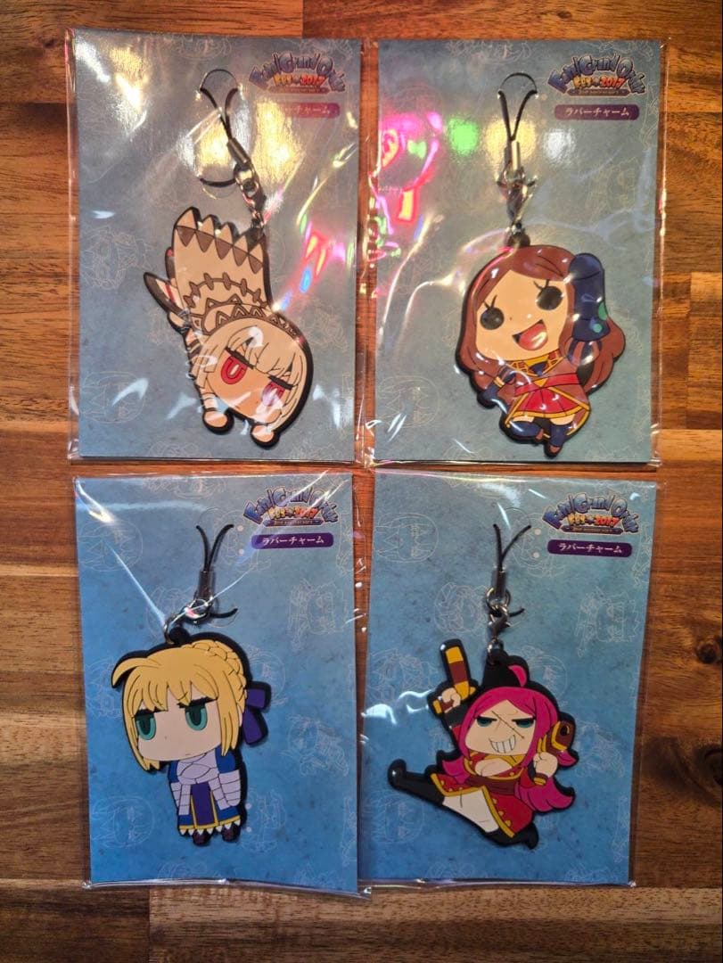 Fate/Grand Order FGフェス ラバーチャーム 全19種