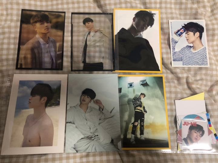 iKON JUNE ジュネ　トレカ　ポスカ　スローガン　グッズ　セット