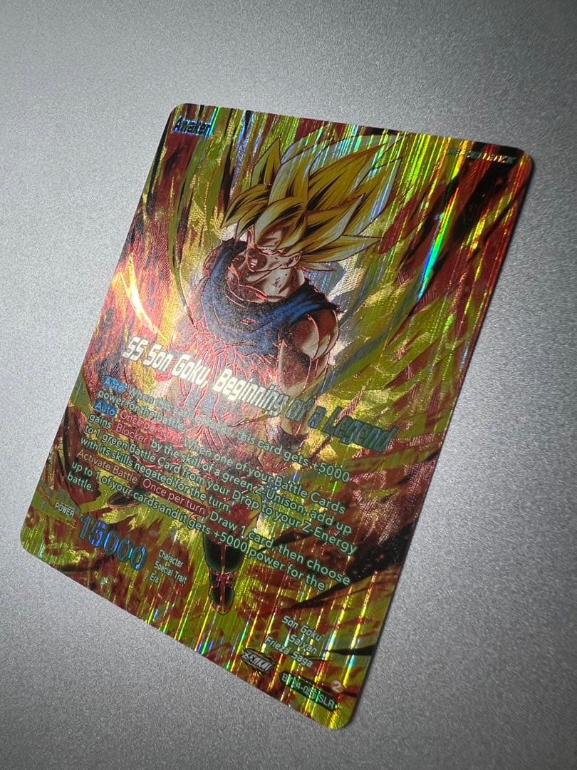 ドラゴンボールカードゲーム　　孫悟空　SS2 BT24-055 英語