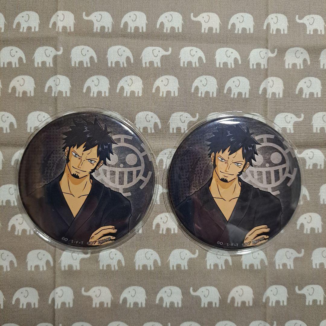 ワンピース ONE PIECE 極楽湯 トラファルガー・ロー 缶バッチ