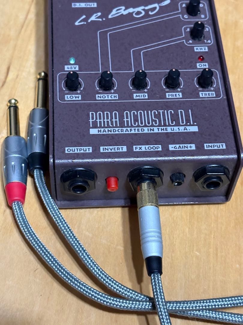 訳ありPara Acoustic D.I.　ステレオＹ字ケーブルおまけ