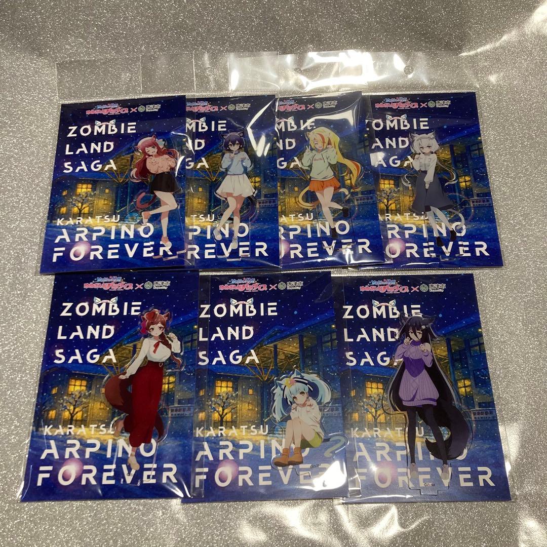 ゾンビランドサガ アクリルスタンド 7個セット