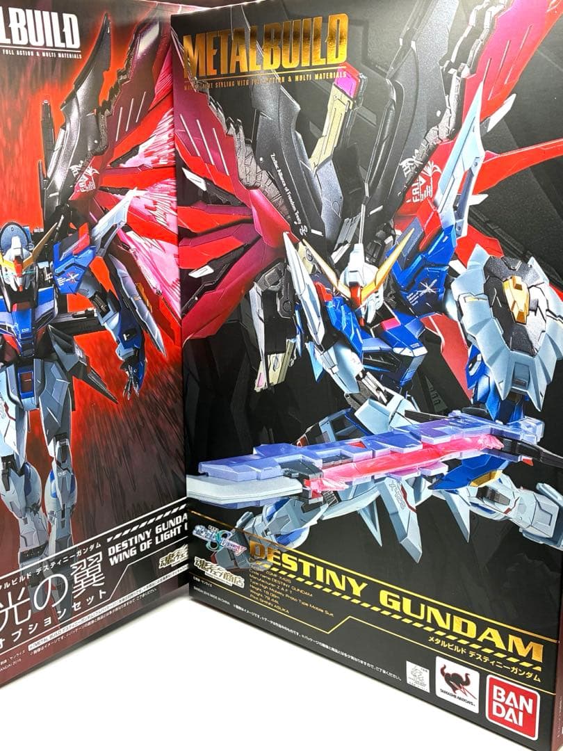 【まさ】L BUILD デスティニーガンダム & 光の翼セット
