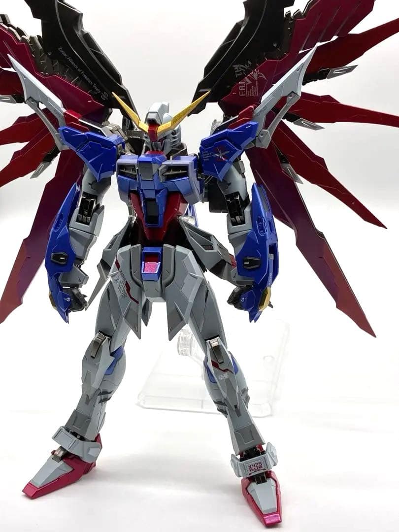 【まさ】L BUILD デスティニーガンダム & 光の翼セット