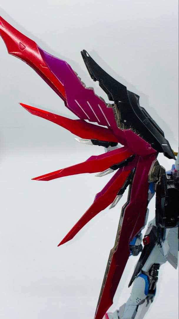 【まさ】L BUILD デスティニーガンダム & 光の翼セット