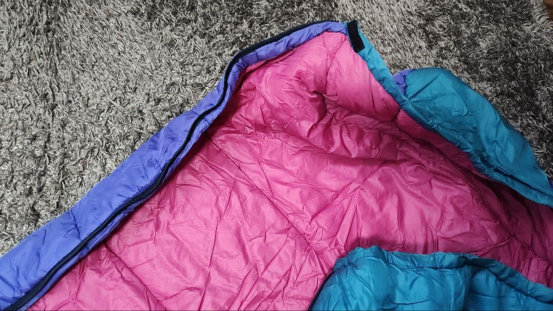 SANSO 寝袋 青・紫・ピンク