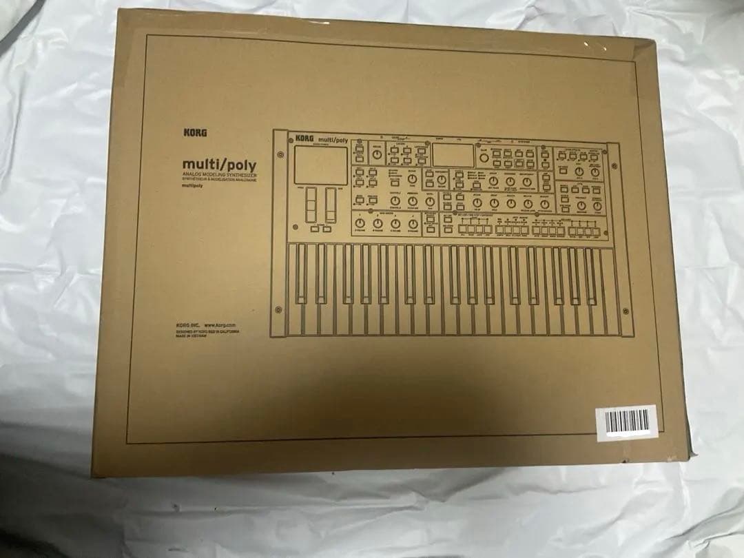 KORG multi/poly 未使用　未開封品