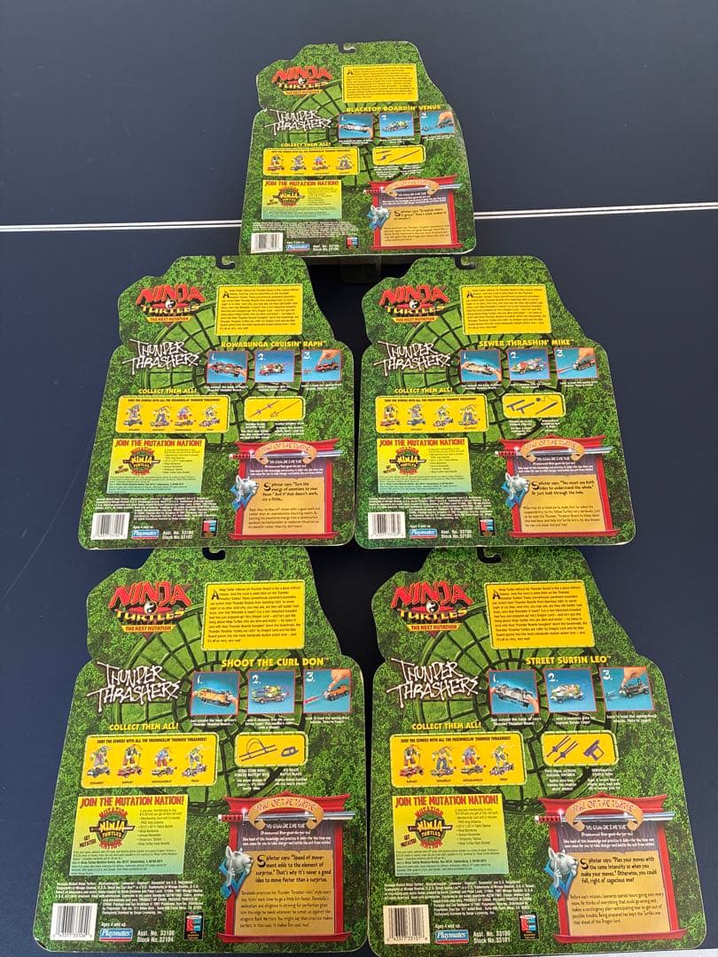 お値下げタートルズネクストミューテーション サンダースラッシャーズ 5体セット