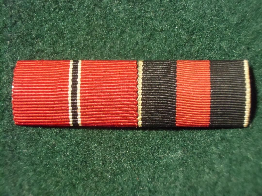 ⊞ドイツ軍＊野戦用大型２連略綬（実物）