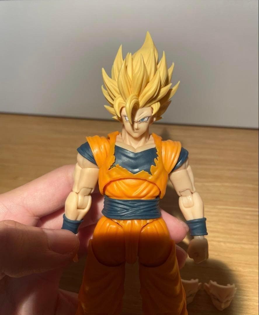 S.H.Figuarts用 孫悟空スパーサイヤ人2 ヘッドパーツ