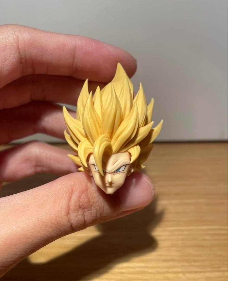 S.H.Figuarts用 孫悟空スパーサイヤ人2 ヘッドパーツ