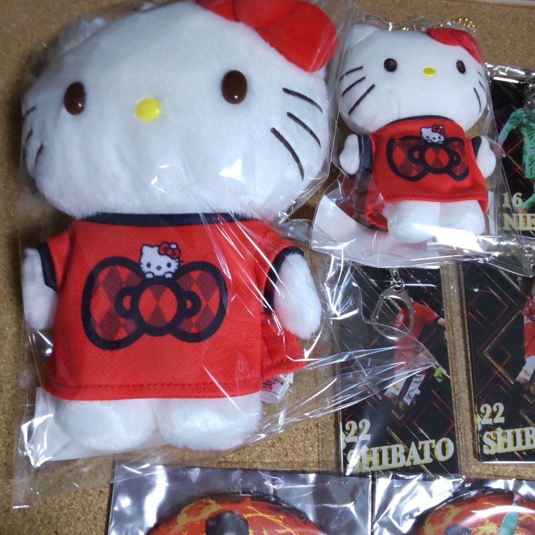 浦和レッズ グッズセット キティちゃん ぬいぐるみ キーチェーン ハローキティ