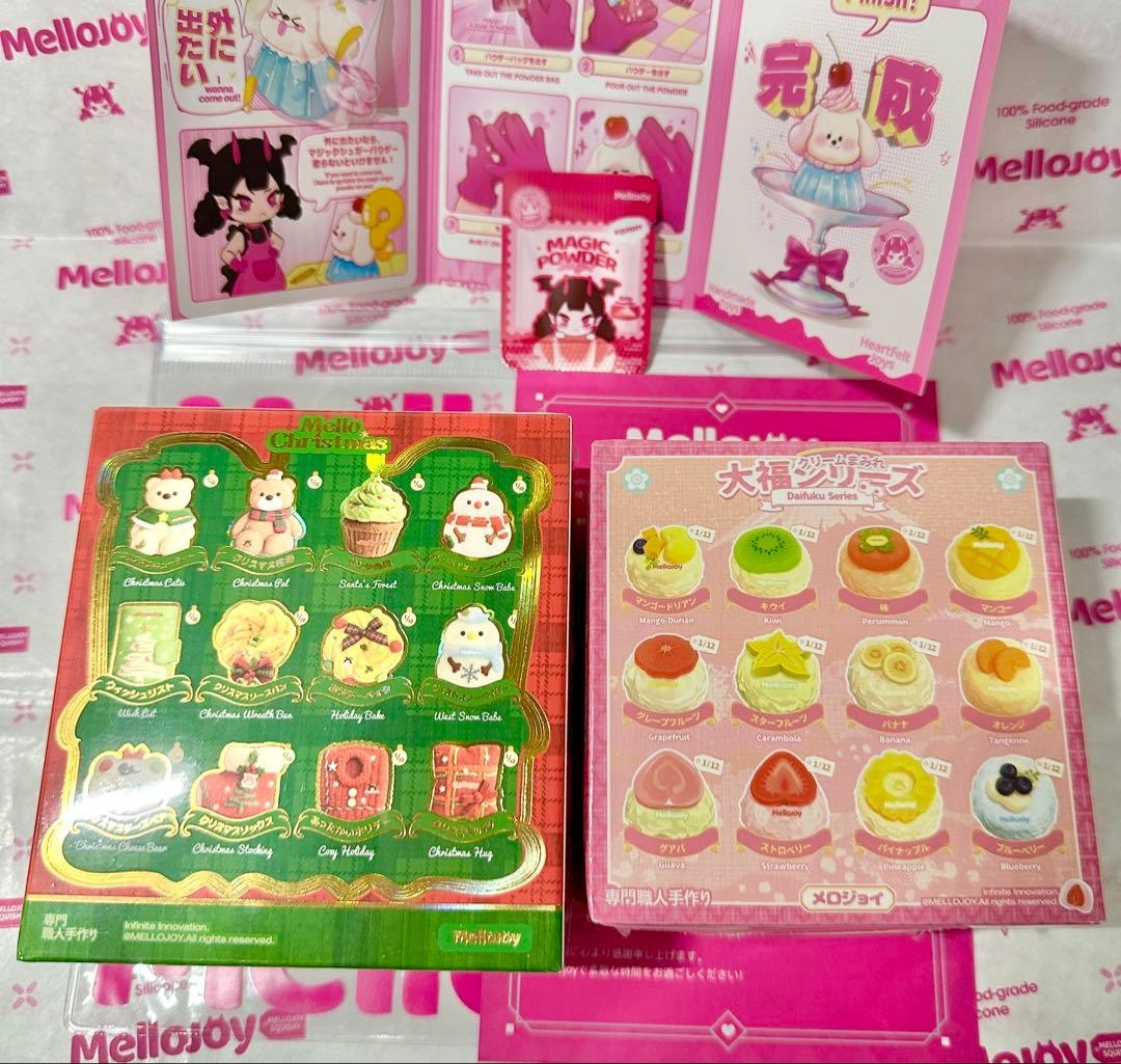 も*ん様 ②未開封2箱セット mellojoy メロークリスマス クリームまみれ
