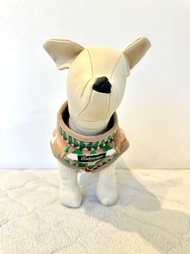 PENDLETON×entourage別注のドッグウェア犬服／ベージュ