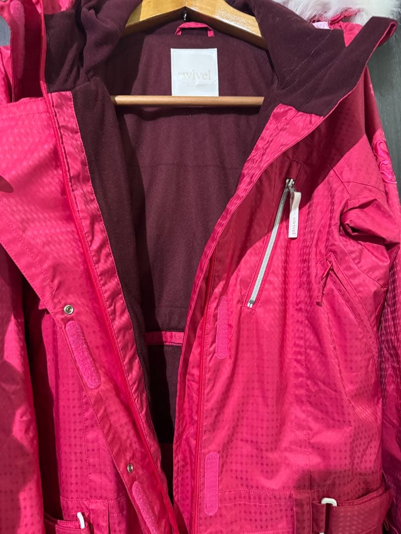 スノーボード レディースウェア 5点セット ピンク