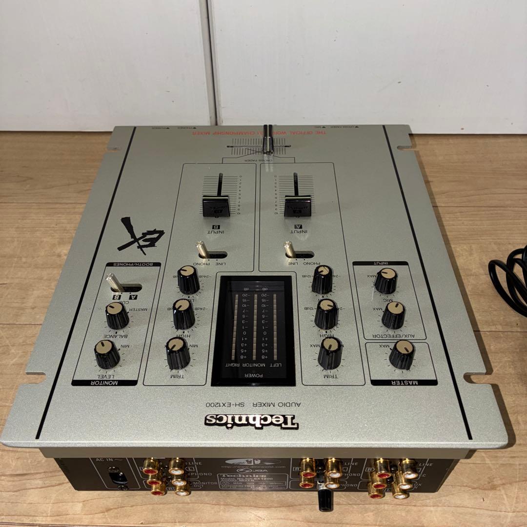 Technics DJミキサー SH-EX1200 動作確認済