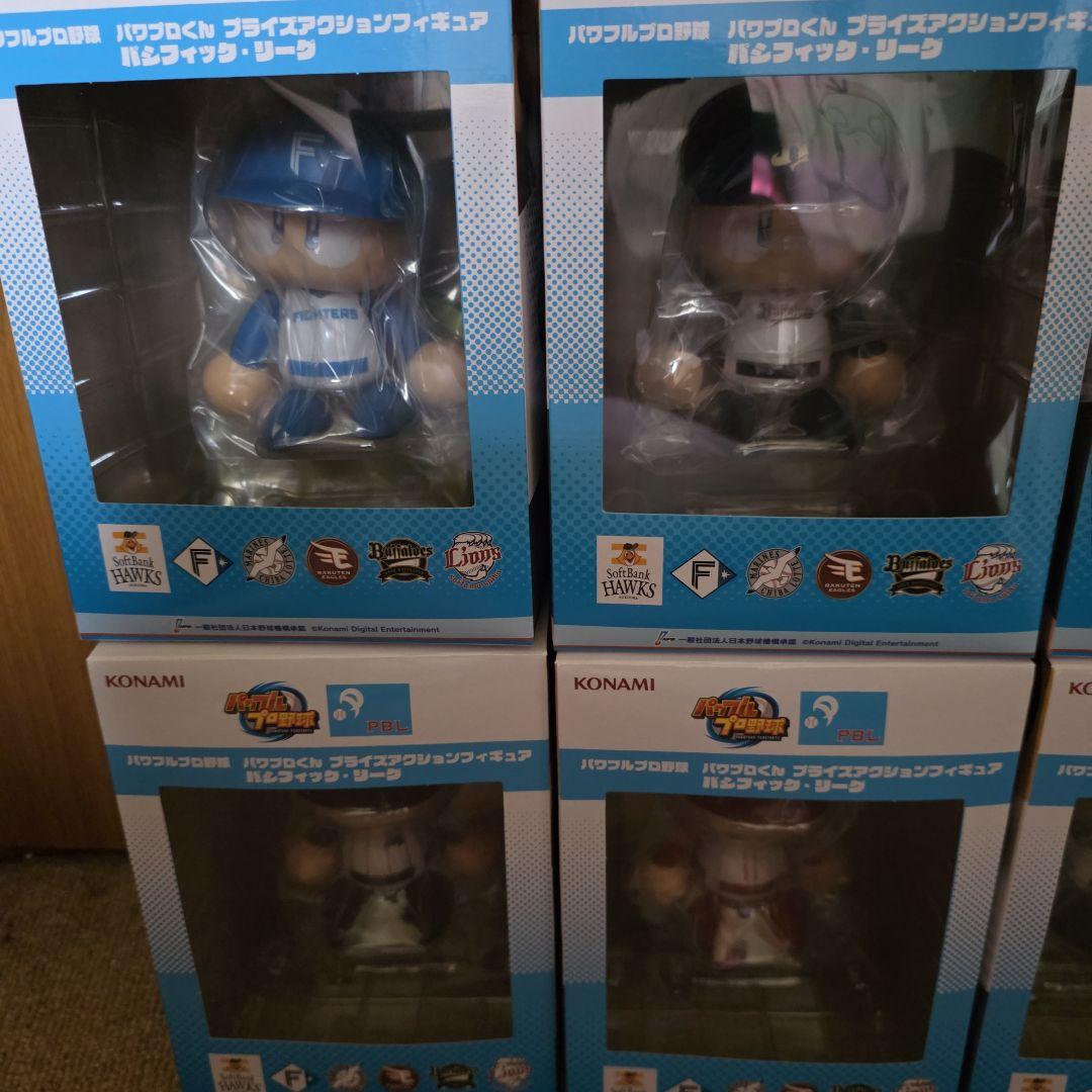パワプロくんアクションプライズフィギュア パシフィック リーグ6種コンプセット