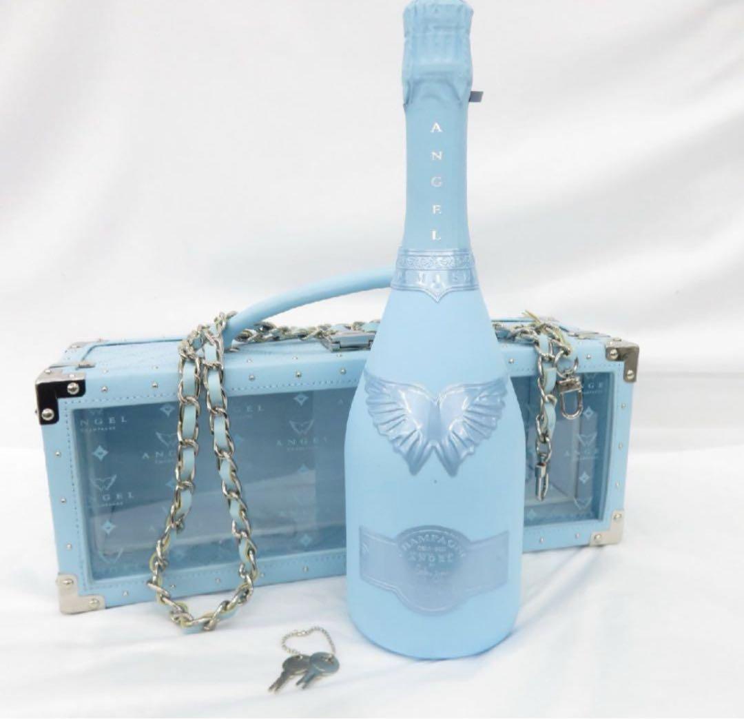 ANGEL エンジェル ドゥミセックブルーレザータイプ 750m