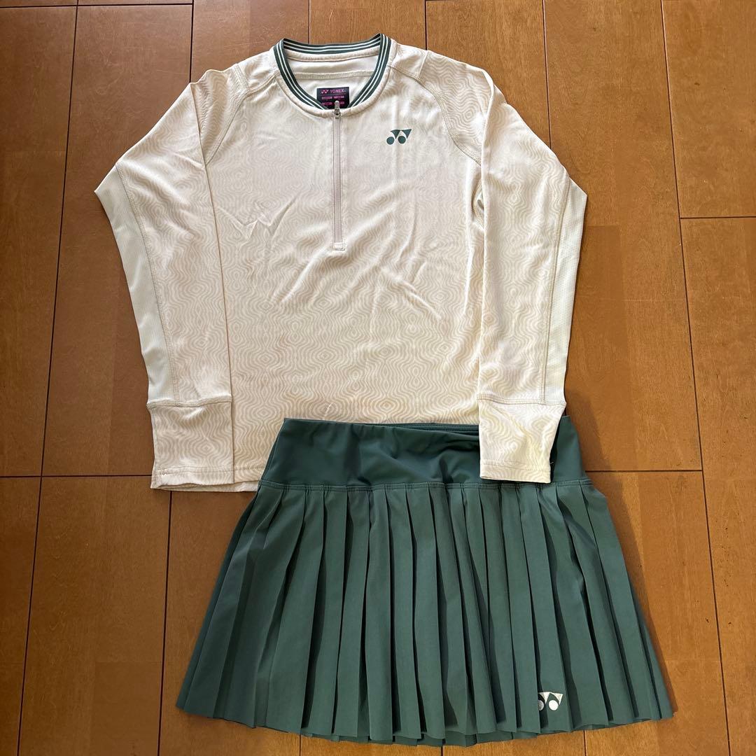 YONEX テニスウェア 長袖シャツ スカートセット