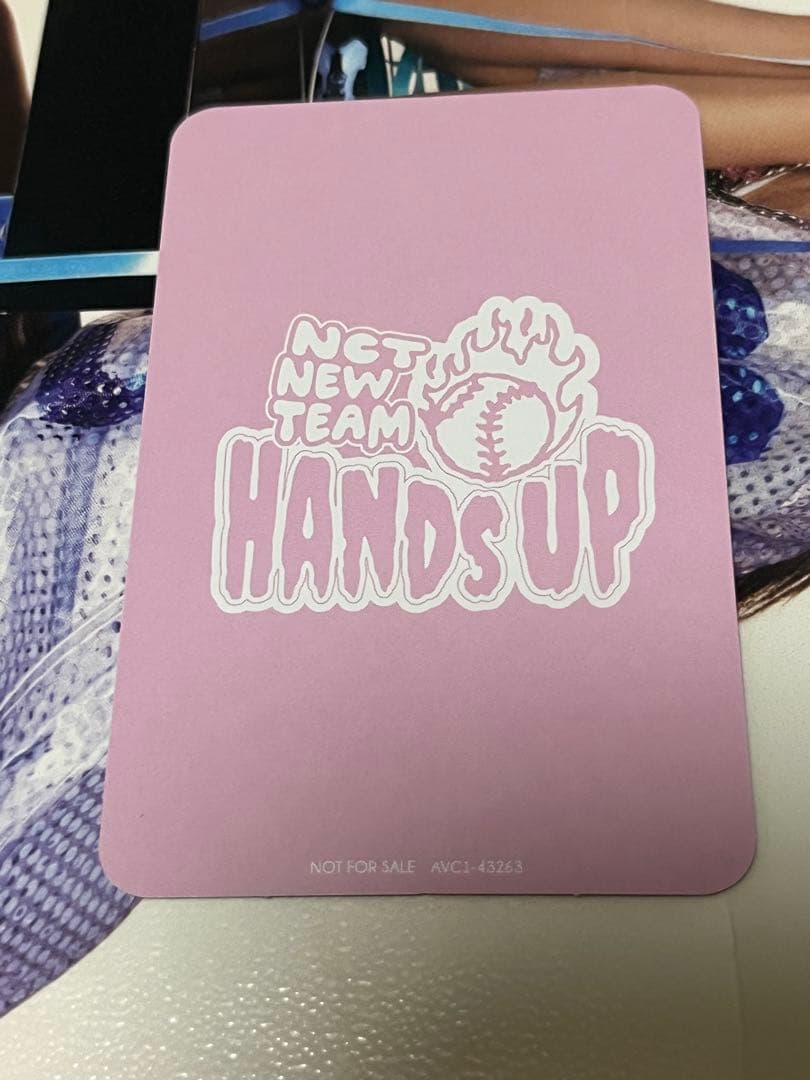 NCTWISH シオン Hands up トレカ