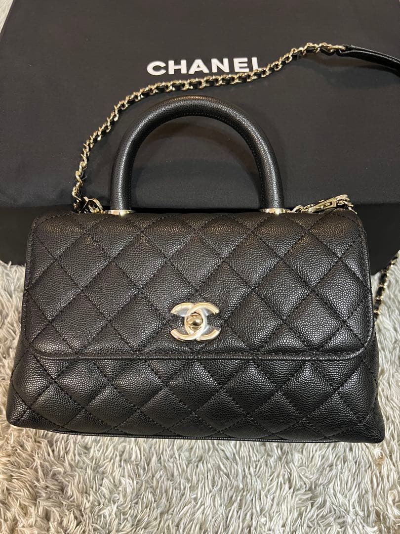 シャネル　CHANEL ノベルティ　ハンドル　バッグ