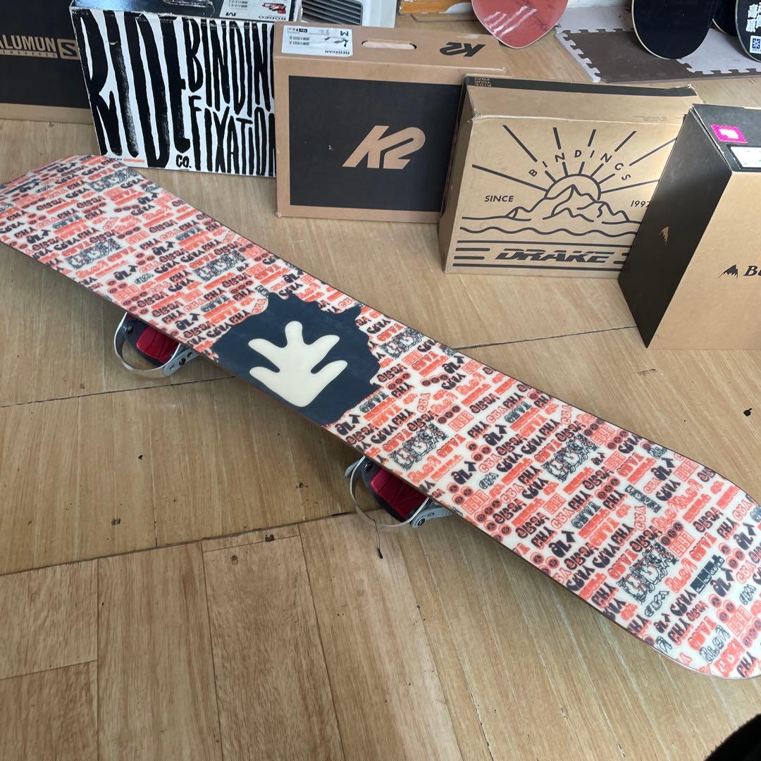 GRAY×LOCAL　良質国産スノーボードセット　OGASAKA製　バイン付