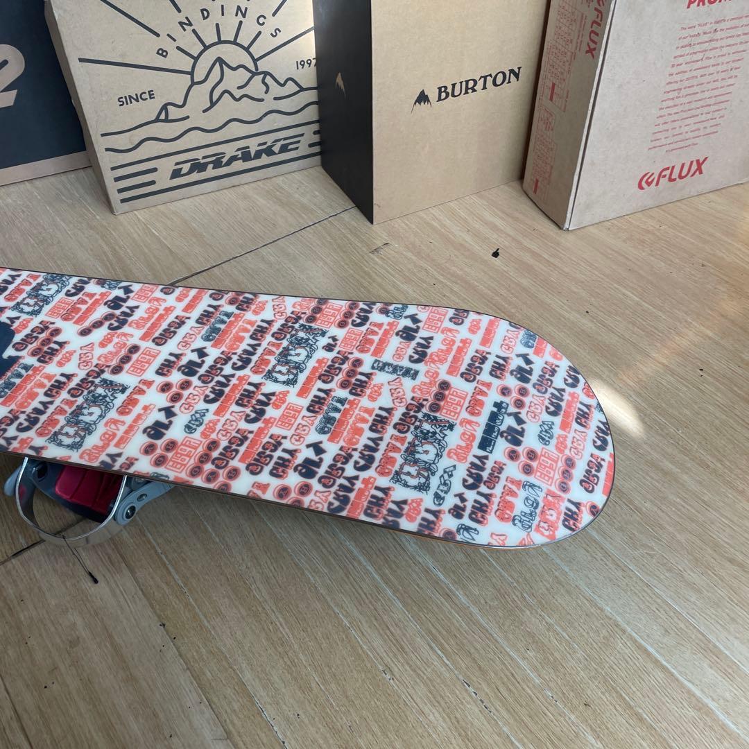 GRAY×LOCAL　良質国産スノーボードセット　OGASAKA製　バイン付