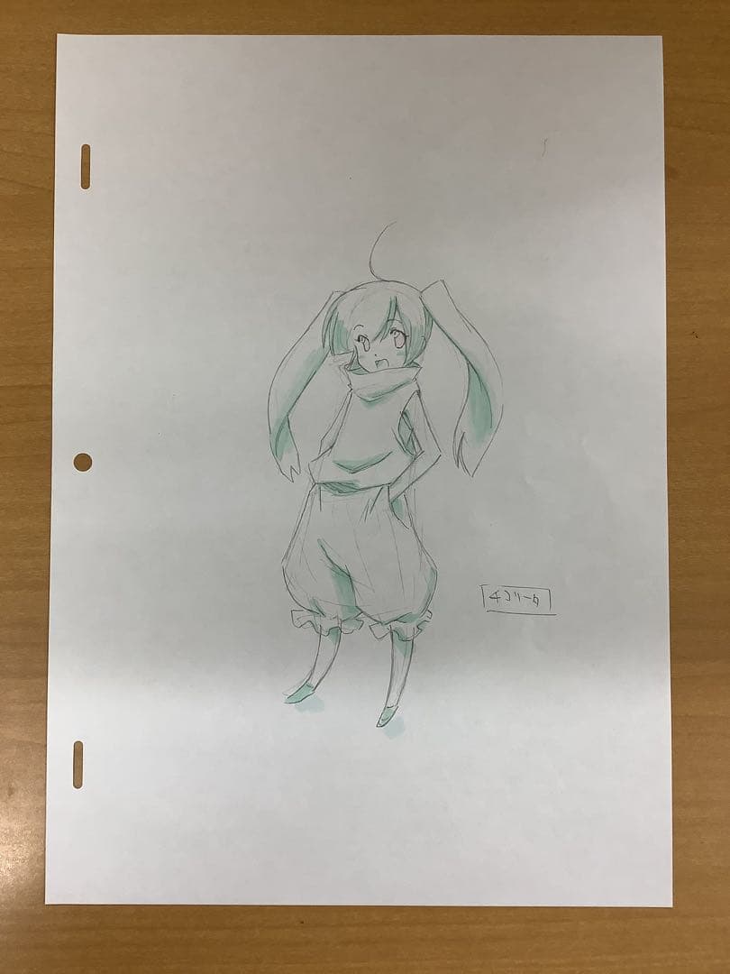 【超貴重】ポケモン イーブイアニメ企画時点のラフ画 原画3枚