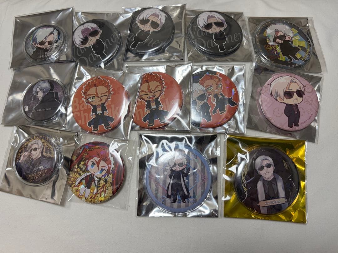 ストグラ　ヴァンダーマー　番田長助　缶バッジ14個セット