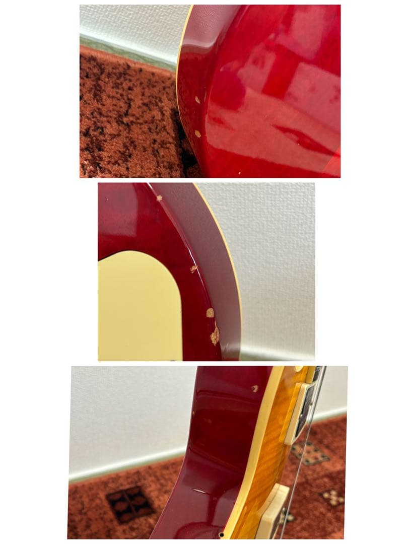 BURNY SUPER GRADE MODEL レスポール トラの目レフティー