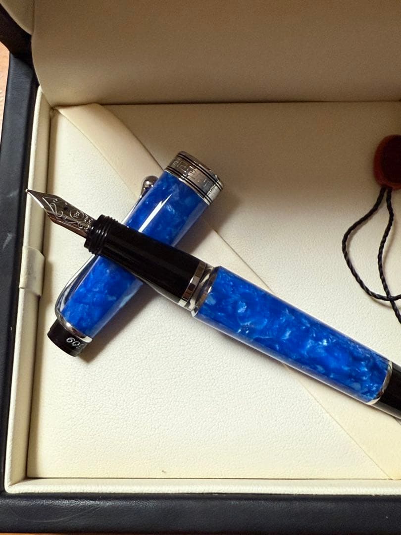 中古　万年筆　アウロラ　アクア　M