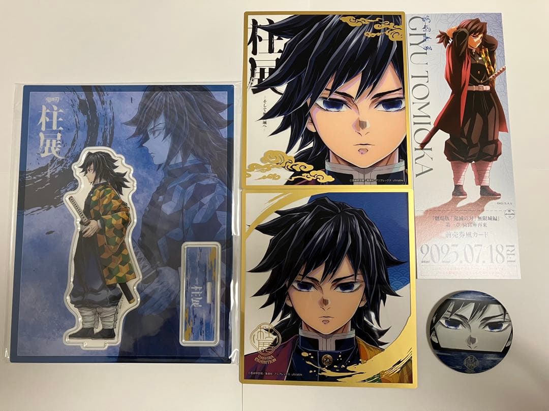 【柱展／無限城編】　冨岡義勇　5点セット