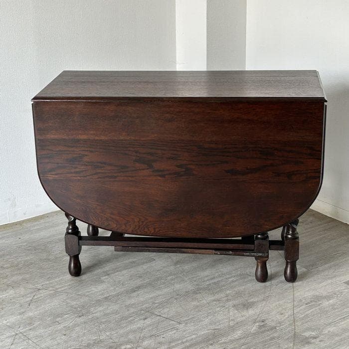 イギリス アンティーク 家具 ゲートレッグテーブル 1930年頃 634A