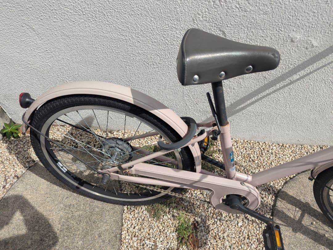 ビッケ　ピンク 幼児用自転車 前面バスケット付き