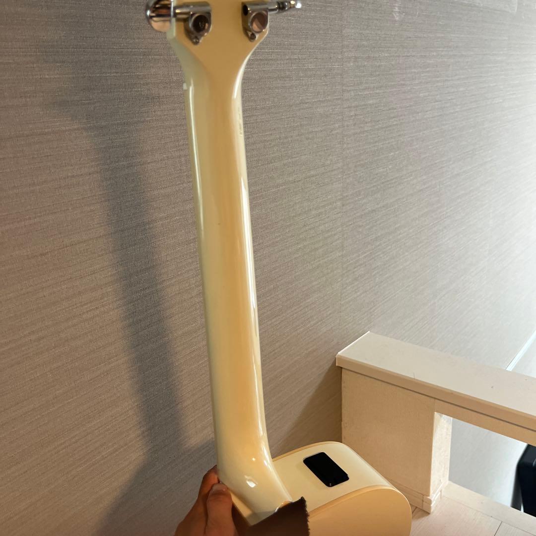 YAMAHA APX600 白色　エレアコ　ソフトケース付き