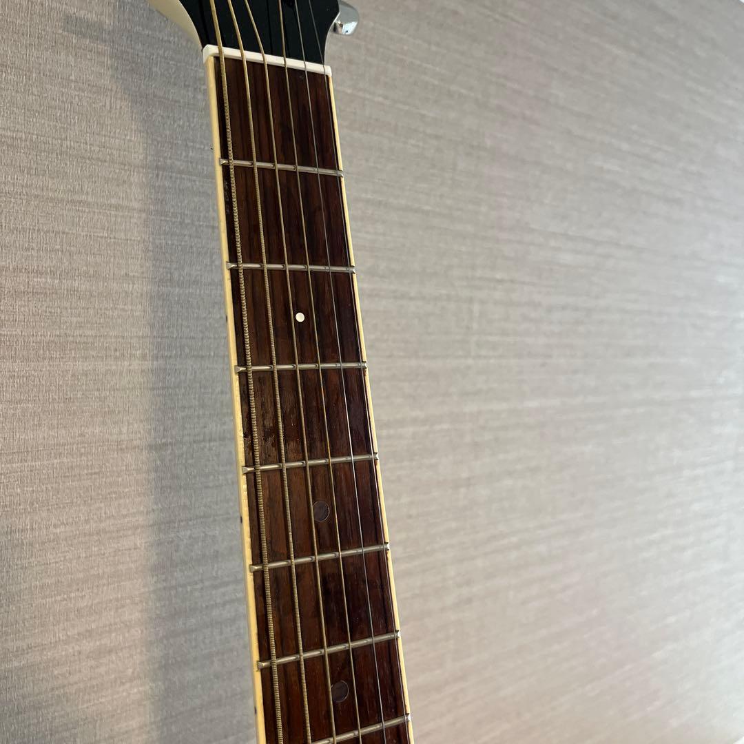 YAMAHA APX600 白色　エレアコ　ソフトケース付き