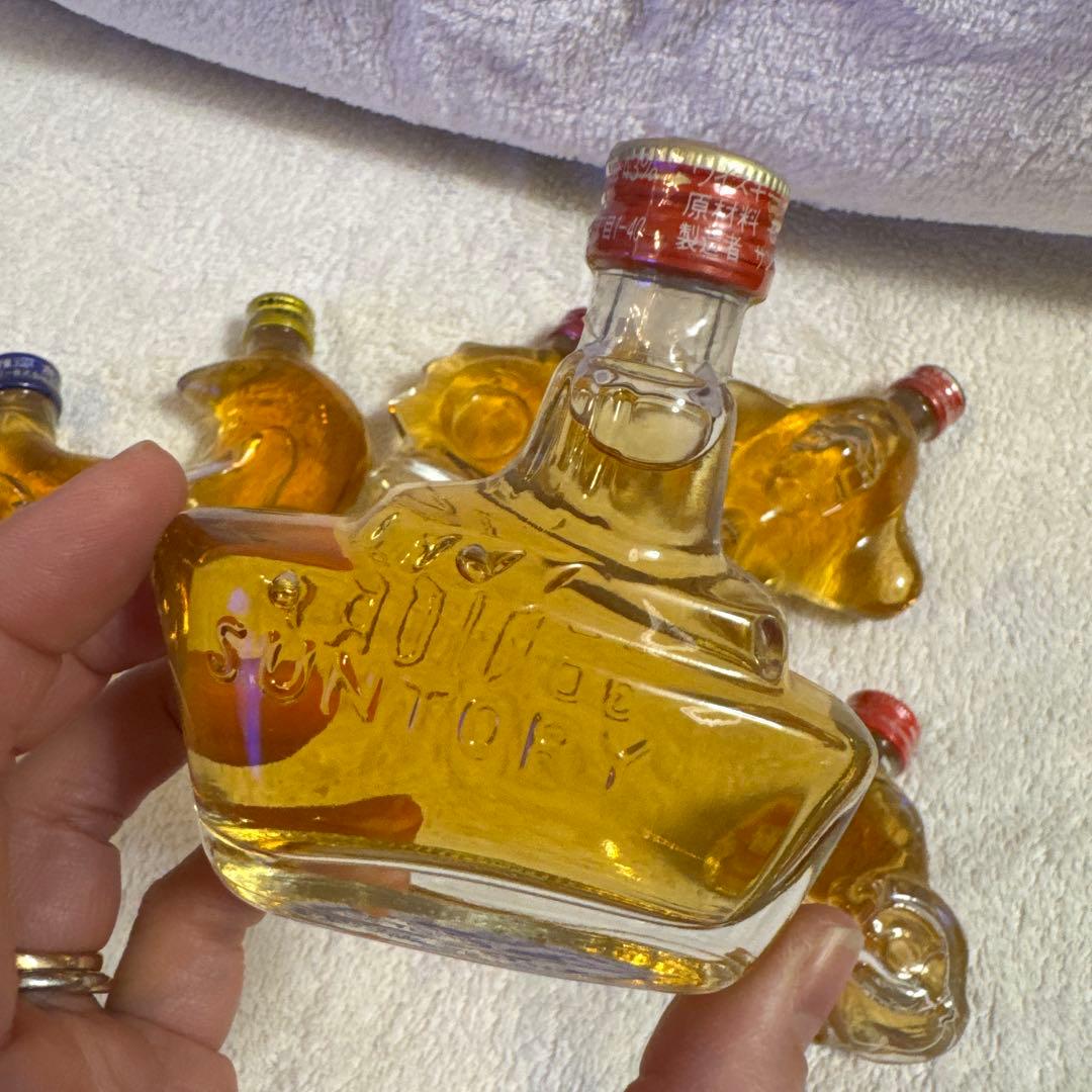 サントリー ブランデー ウイスキー レア 当時品 昭和レトロ 古酒 ミニボトル
