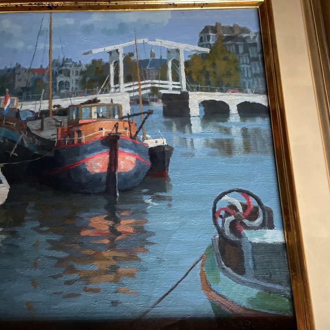 三浦貞雄作　【アムステルダム】