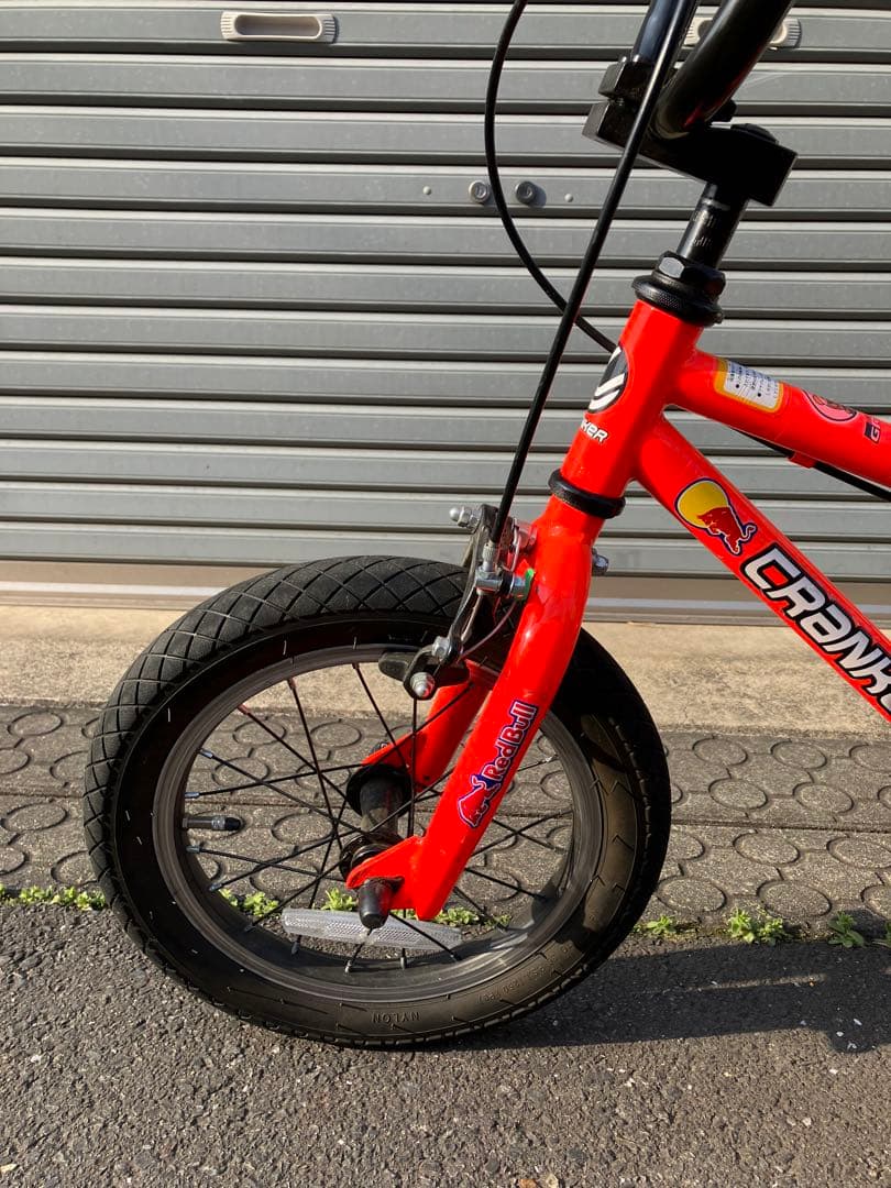 Badass company 　CRANKER 幼児用自転車 赤14インチ
