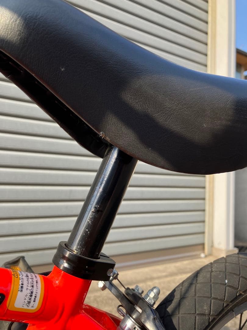 Badass company 　CRANKER 幼児用自転車 赤14インチ