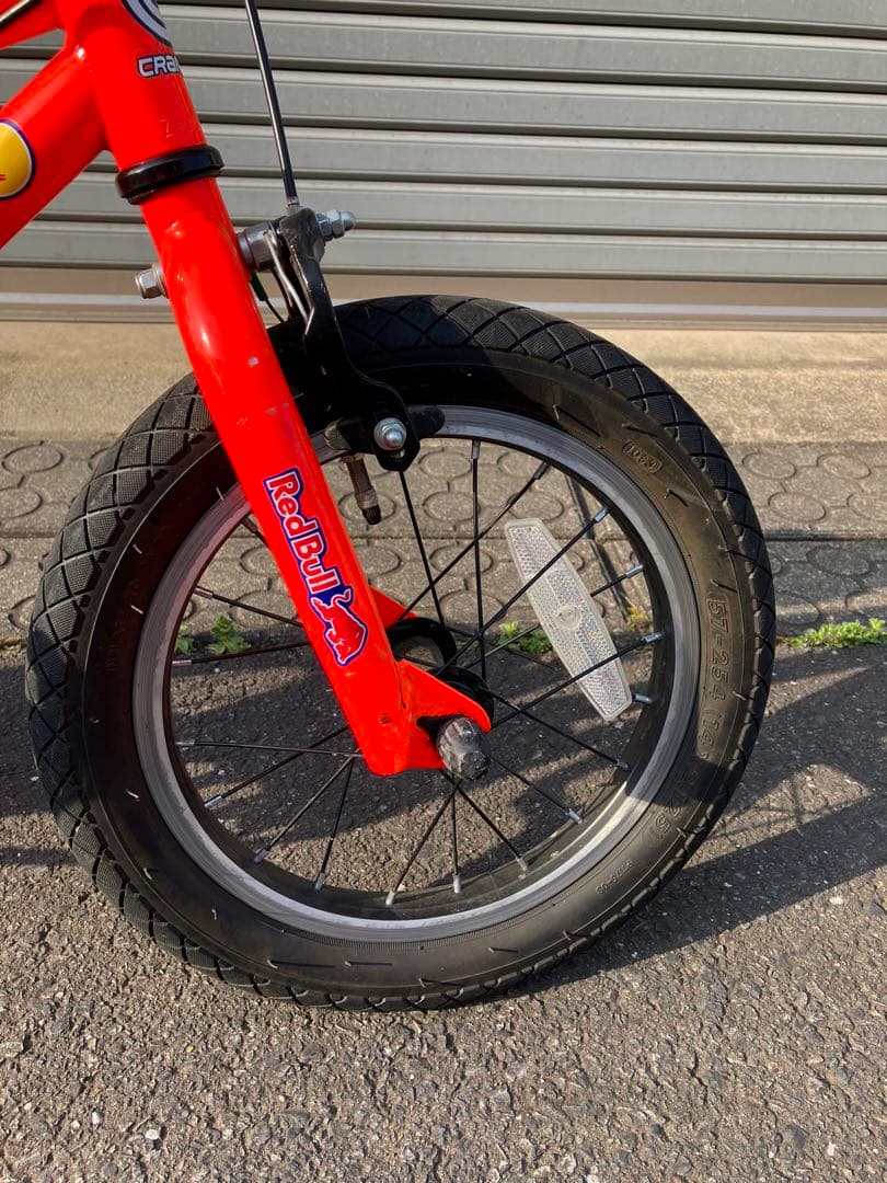 Badass company 　CRANKER 幼児用自転車 赤14インチ