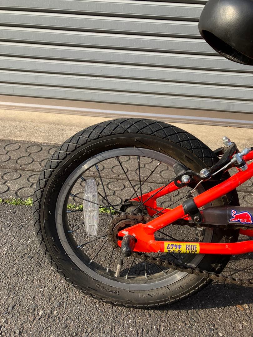 Badass company 　CRANKER 幼児用自転車 赤14インチ