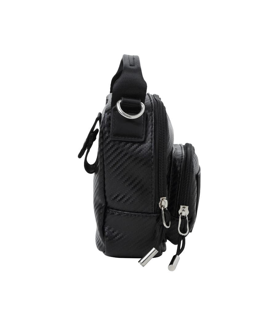 たかちゃん☆ダンスウィズドラゴン カーボンレザーマルチポーチ☆ブラック