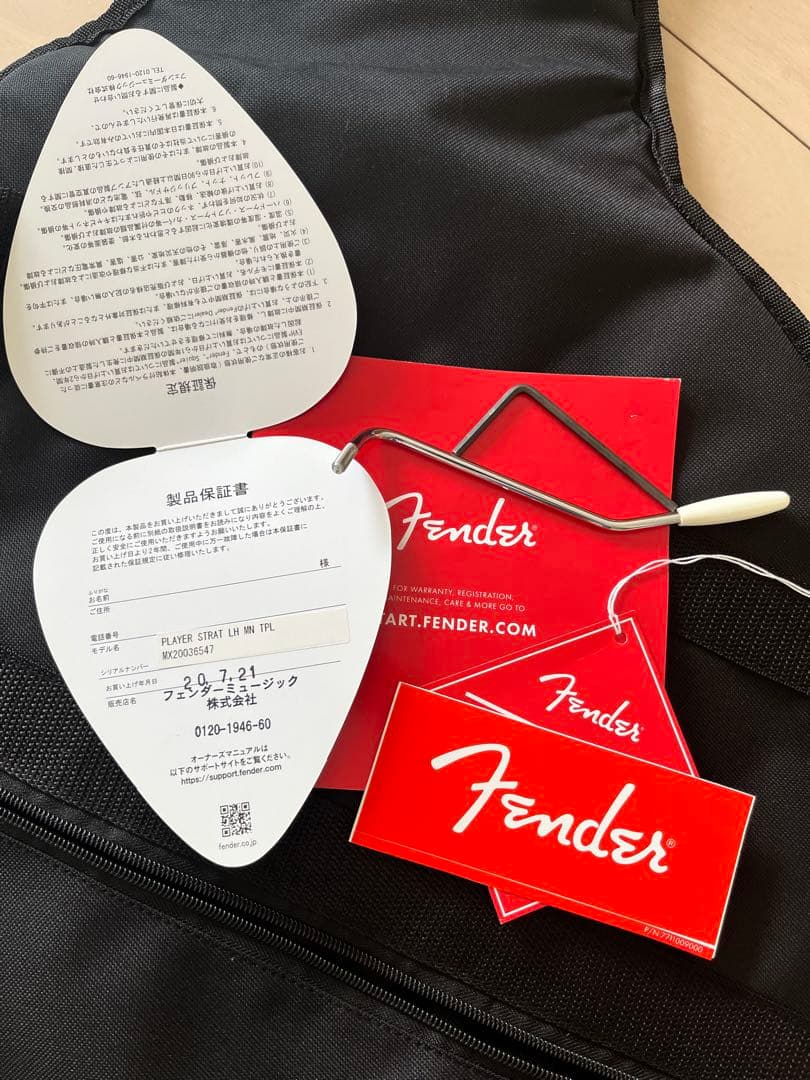 ギター Fender Mexico Player Stratocaster lefty